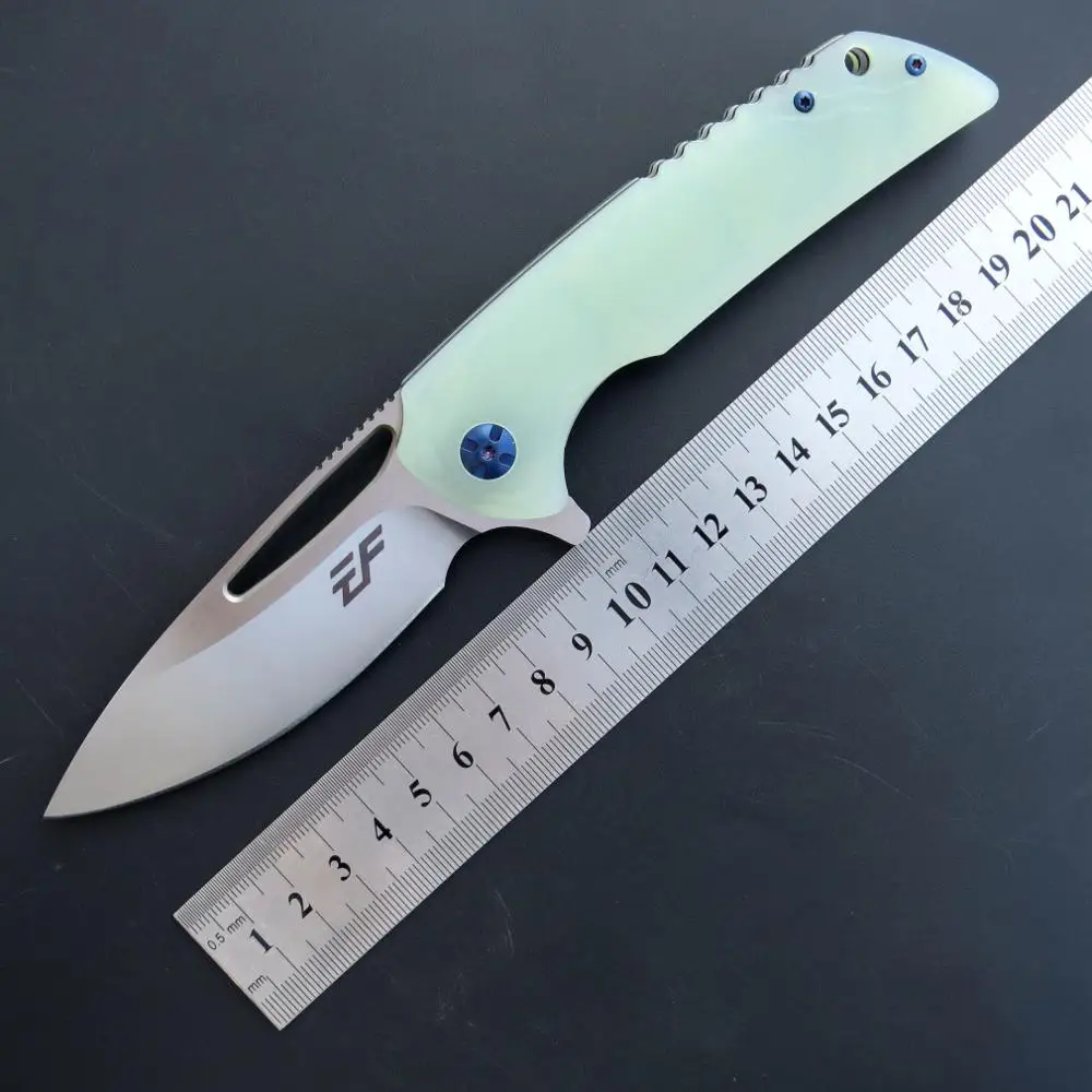 Новый складной нож EF928 D2 лезвие + G10 ручка Походный карманный кухонная утварь