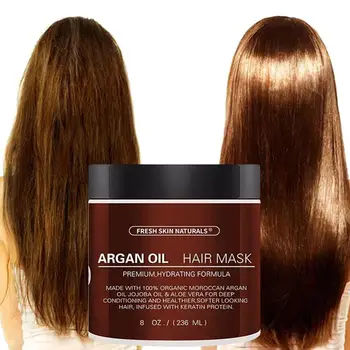 

Moisturizing Supple Conditioner Nourishes Repair Hair Mask 260ML Natural Hydrating oil Hair Mask Hair Care
