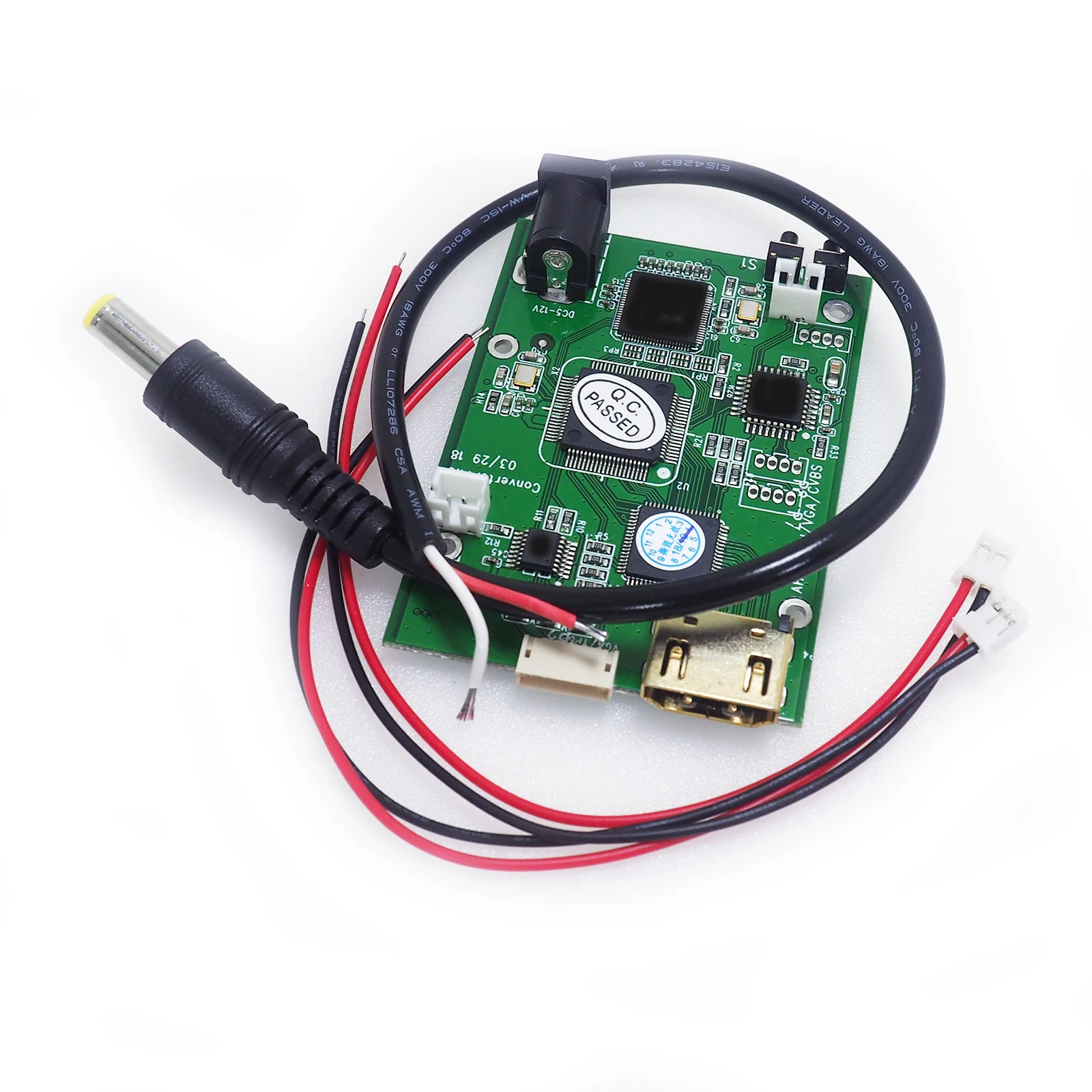 Преобразователь сигнала AHD41 10 шт./лот преобразователь AHD TVI CVI CVBS в HDMI VGA плата