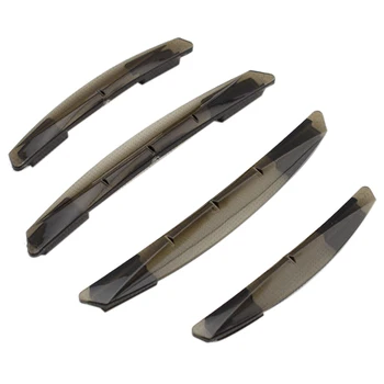 

4pcs coffee Car Door Edge Guard Anti-Scratch Protector Moulding Strip Accessories