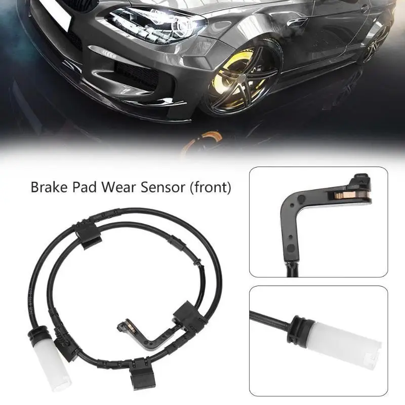 

1Pcs Black Front Brake Pad Wear Sensor For BMW Mini Cooper R55 R56 R57 Car Styling Auto Vehicle Accessories High Quality