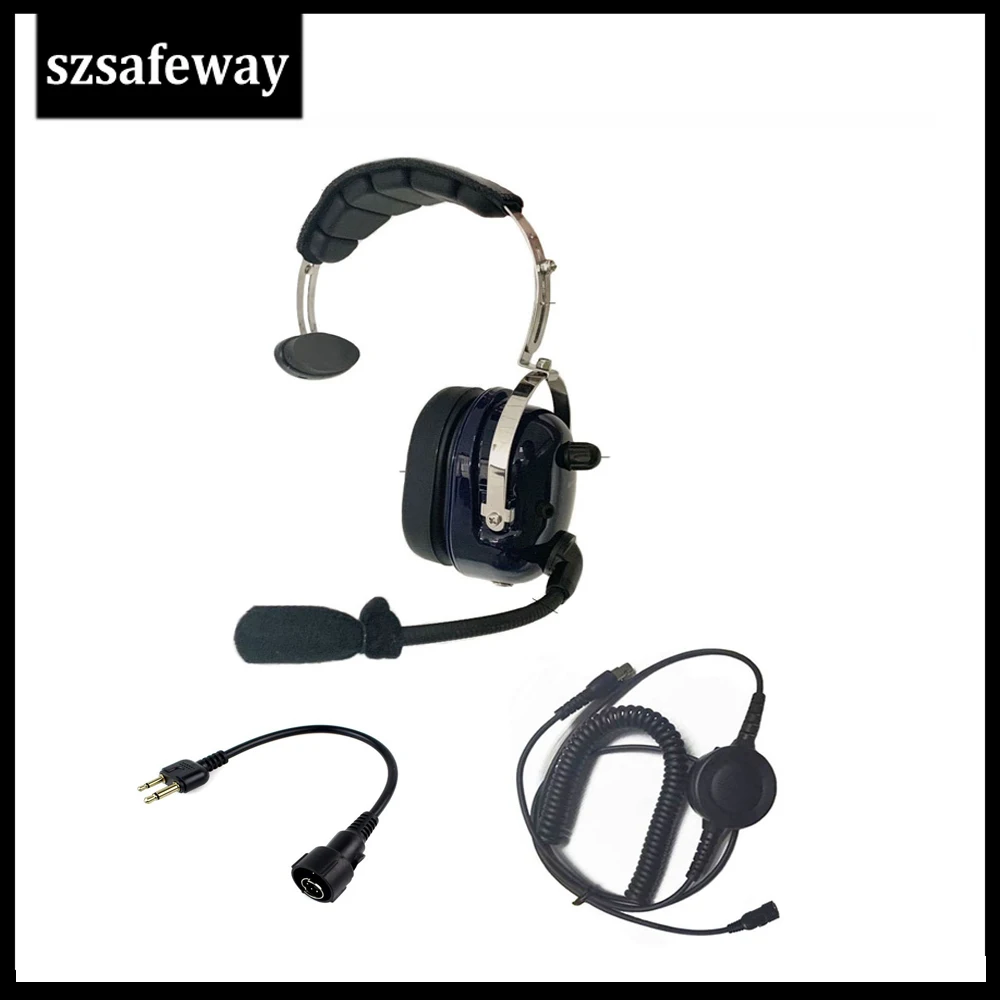 noise cancelling headset for ICOM IC V80 IC V85 IC F3 F4 IC F20 IC V82 2