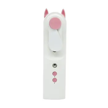 

Portable 2 In 1 Water Spray Mist Fan Electric USB Rechargeable Handheld Mini Fan Cooling Air Conditioner Humidifier