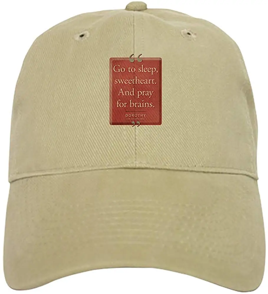 Бейсболка Pray Brains Quote