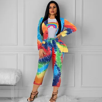 

2 Pieve Set African Sets For Women New African Elastic Bazin Baggy Pants Rock Style Dashiki Sleeve Famous Suit For Lady