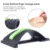 KLASVSA Back Stretcher Массажер Шеи Талии Обезболивание Magic Support Массаж Домашний Стимулятор Мышц Релаксация Фитнес Оборудование