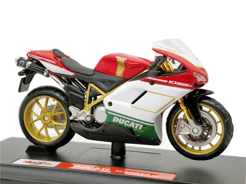 Maisto 1:18 Ducati 1199 Hypermotard 1098S скремблер supersport s 848 Monster 1200S Deacast мотоцикл уличный велосипед - Цвет: 1098S