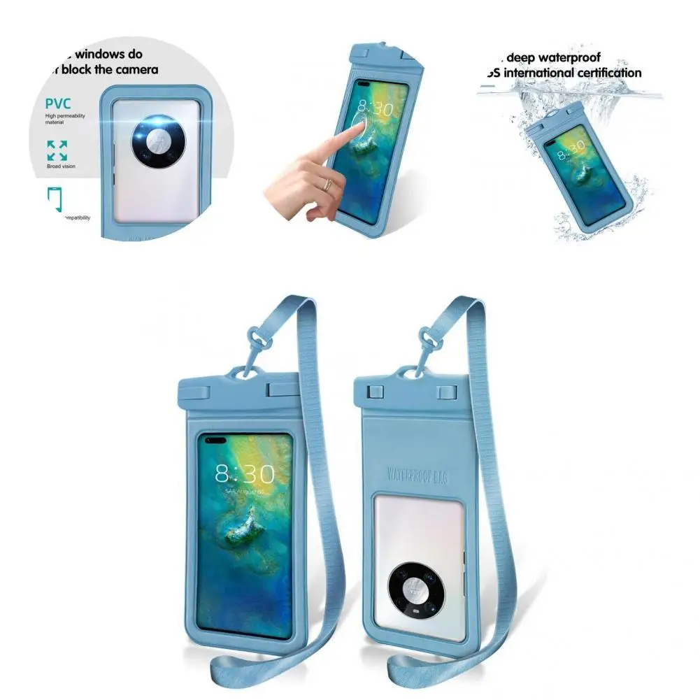 

Useful PVC Long-lasting Full Protection Screen Touch Bag for Friends Phone Storage Bag Waterproof Phone Bag