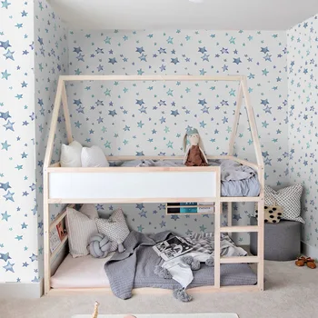 

Simple Chrysanthemum Self-Adhesive Wallpaper Kitchen Bathroom Waterproof And Oil-Proof Table Countertop Renovation