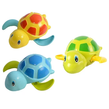 

Cute Cartoon Animal Tortoise Classic Baby Water Toy Infant Swim Turtle Wound-up Chain Clockwork Kids Beach Bath Toys