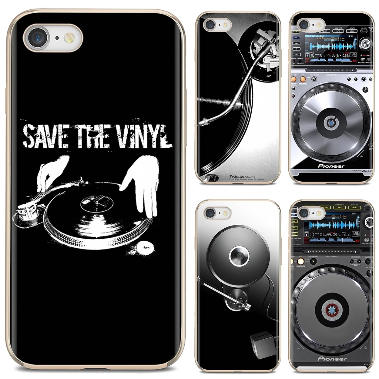Classic Technics Turntables DJ Silicone Phone Skin Case For Samsung Galaxy A3 A5 A7 A9 A8 Star Lite A6 Plus 2018 2015 2016 2017 | Мобильные