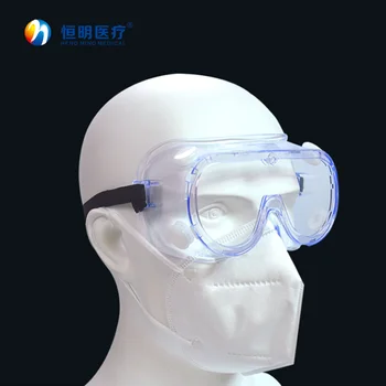 

Protective Safety Glasses Headband UV Protection Anti-Fog Goggles Impact Resistance Lens with Air Vent Eyewear