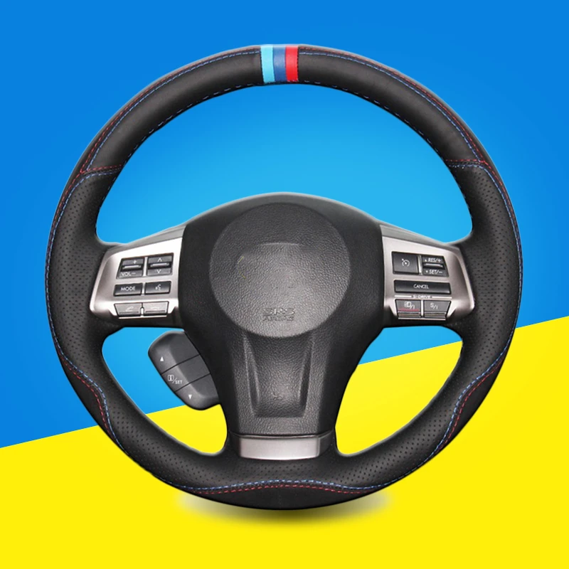 Car Braid On The Steering Wheel Cover For Subaru Forester 20132015