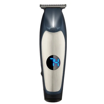 

LCD digital display Hair Clipper Rechargeable LED lighting noiseless Hair Trimmer Cordless Haircut Adjustable Ceramic Blade