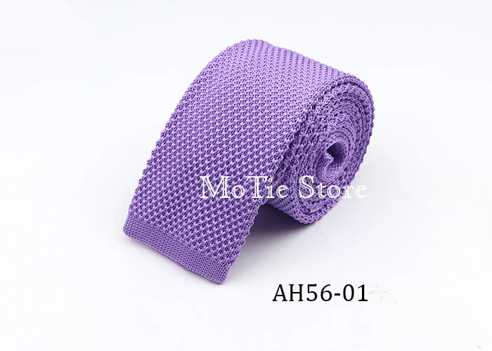 Men Solid Colorful Knit Tie Pink Green Purple Ties Fashion Kintted Necktie For Wedding Business Party Suit Dress Gravatas Gift
