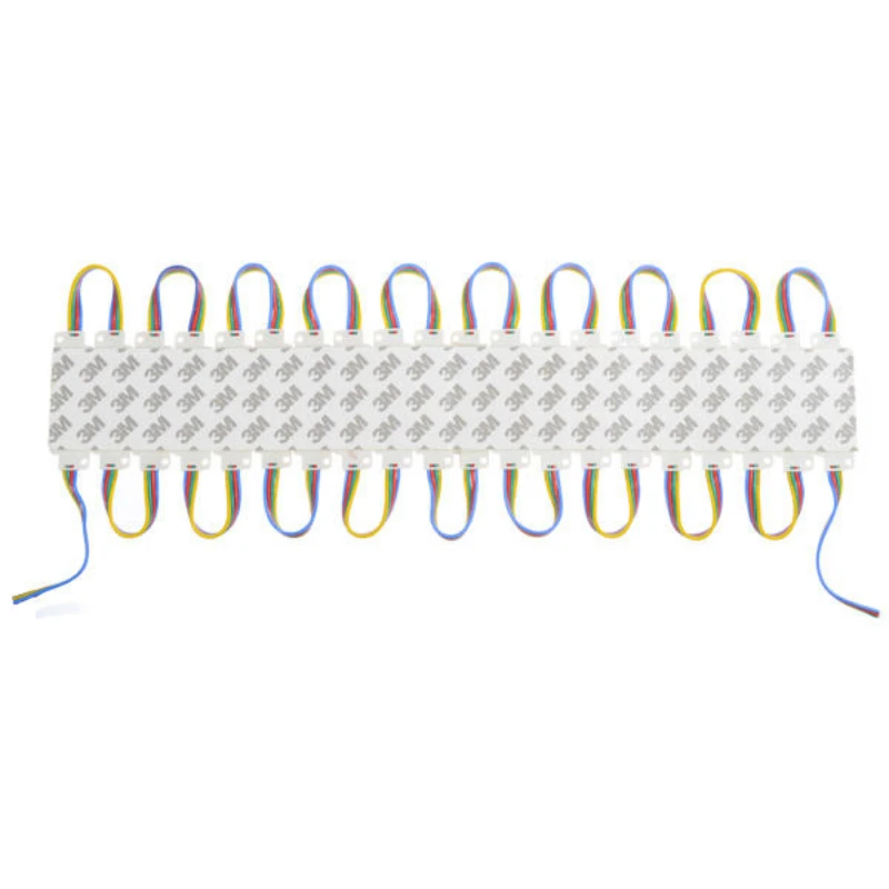20 шт. SMD5050 RGB 60 Светодиодный модуль полоса светильник водонепроницаемый бар лампа