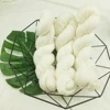 Undyed Superwash Extrafine Merino Wool with Nylon New Sock Yarn Natural White Color 4