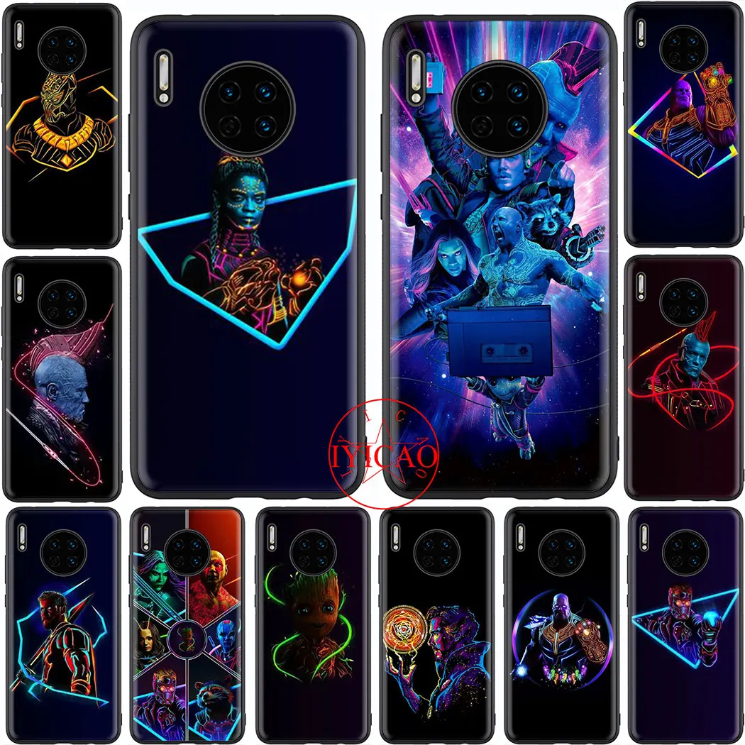 Movie Guardians of the Galaxy Soft Case for Honor 6A 7A 7C 7X 8X 8c 8 9 10 Lite 9X Note 20 Pro View 8A 20S Cover | Мобильные