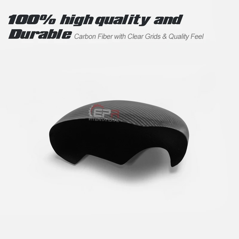 Car Accessories For Audi TT MK1 1998-2006 (Type 8N) Carbon Fiber Mirror Cover Stick On Type Glossy Finish Side Mirror Kit Trim