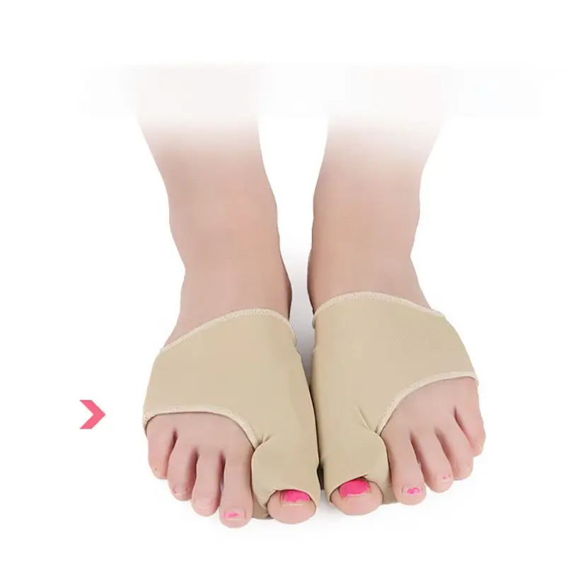 Корректор кончика пальца для поддержки ног Bunion для женщин и мужчин Эластичный многоразовый выпрямитель для ухода за ногами защитный чехол большая кость пальца ноги ортопедические