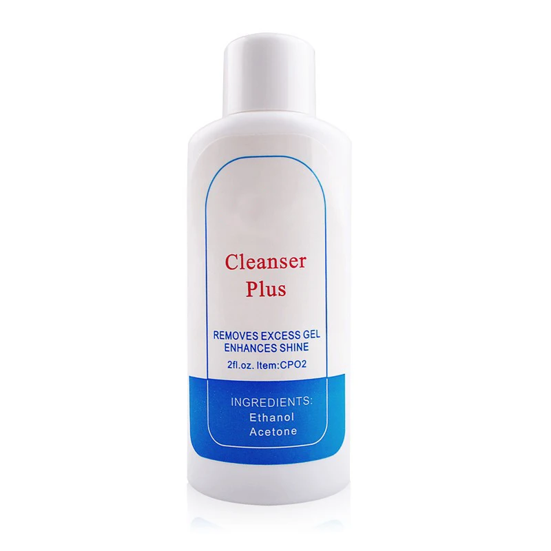 

UV Gel Polish Excess Remover Cleanser Plus Liquid Surface Sticky Layer Residue Nail Art Acrylic Clean Degreaser For Nail 60ML