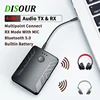 4 IN 1 Multipoint Bluetooth 5.0 Audio Transmitter Receiver For TV PC Connect 2 Headphones 3.5mm Stereo Wireless Adapter With MIC ► Photo 3/6