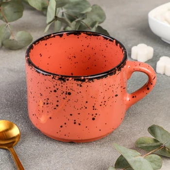 

Tea cup Topazio, 350 ml, pink