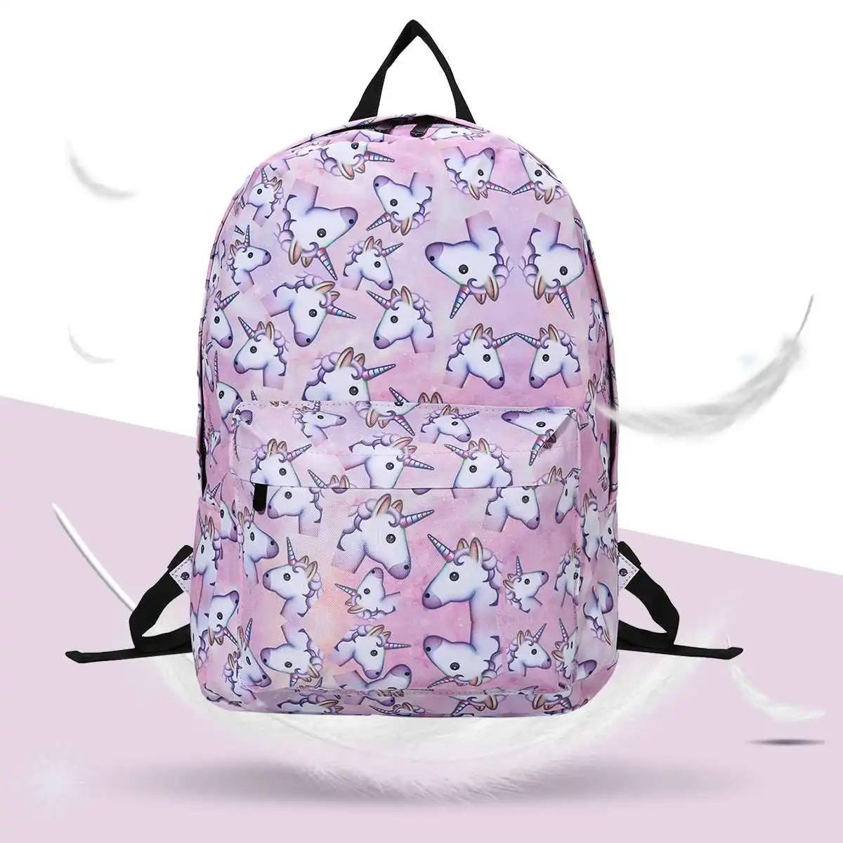 Рюкзак с разноцветным радужным 3D принтом, рюкзак с разноцветным радужным принтом для девочек-подростков, школьная сумка, рюкзак для путешествий