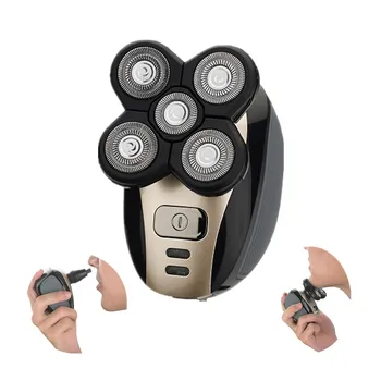 

Men Multifunctional Electric Shaver Wet Dry For Men Electric Razor Rechargeable Bald Head Shaving Machine Beard Trimmer