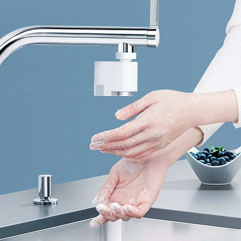 Xiaomi Mijia Zanjia водосберегающий интеллектуальный инфракрасный индукционный водопроводный кран с защитой от перелива поворотный кран с форсункой