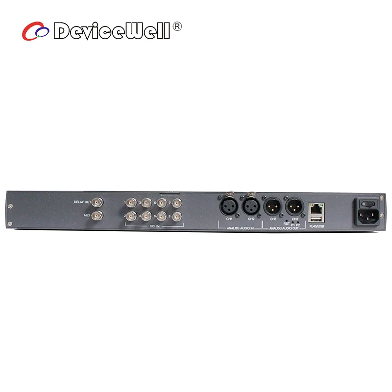 US $2.786.00 DeviceWell PD8601 8 Channel SDI Input 2 Channel SDI Output AV Audio Video Delayer