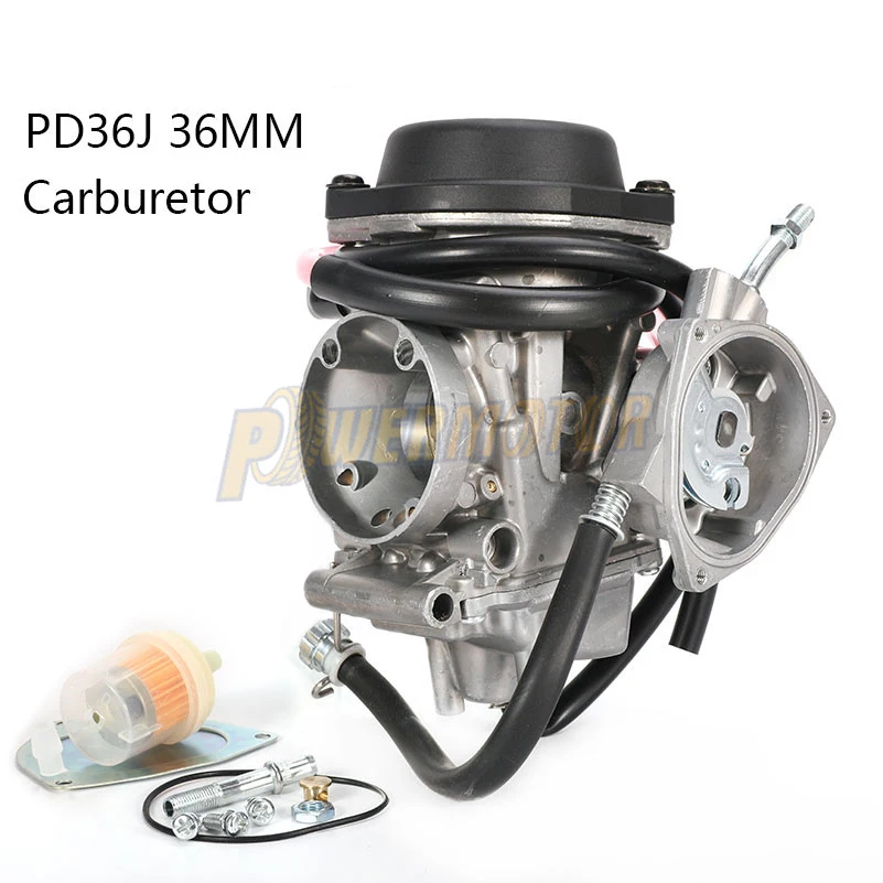 

Motorcycle PD36J 36mm Vacuum Carburetor Case Forkawasakisuzuki 400 cc1995-2010 universal other 300cc to 500cc racing motor UTV