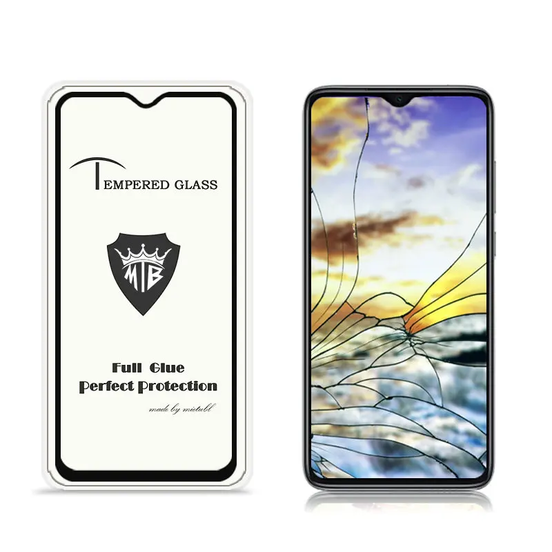 Для Xiaomi Redmi Note 8 полностью наклеиваемая поверхность Защитная пленка для экрана из