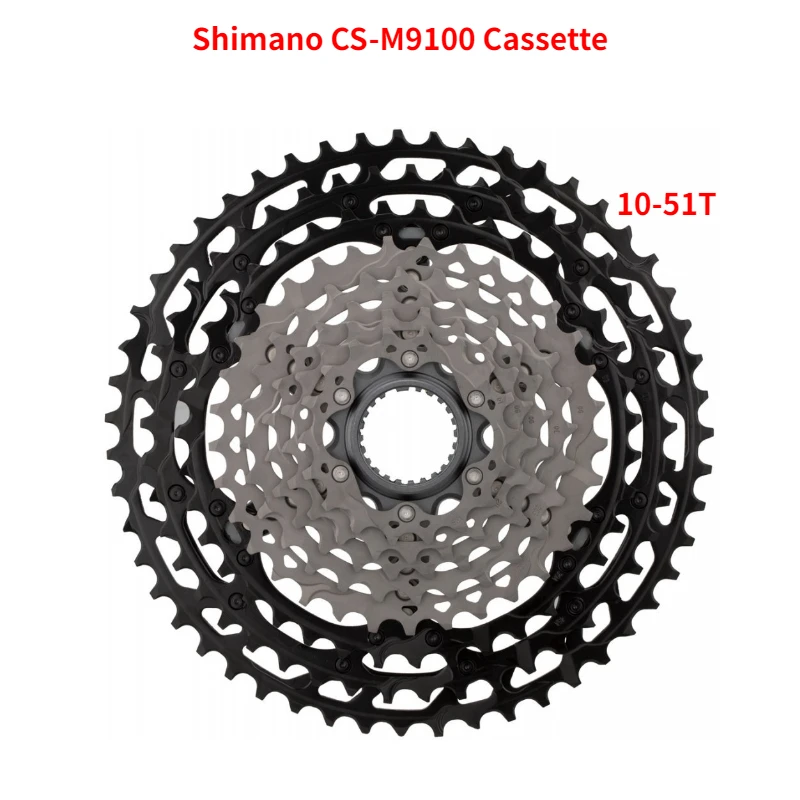 Shimano XTR CS M9100 кассеты 12 скоростью 10 45T 51T MTB Кассета звездочки для горного велосипеда
