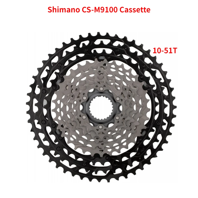 Shimano XTR M9100 10-45T Cassette MTB Mountain Bike Cycling 12 Speed 