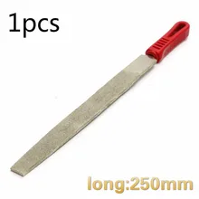 1pcs Diamond Flat file high quality plate file 250mm Tooth locksmith Tool for key duplicating