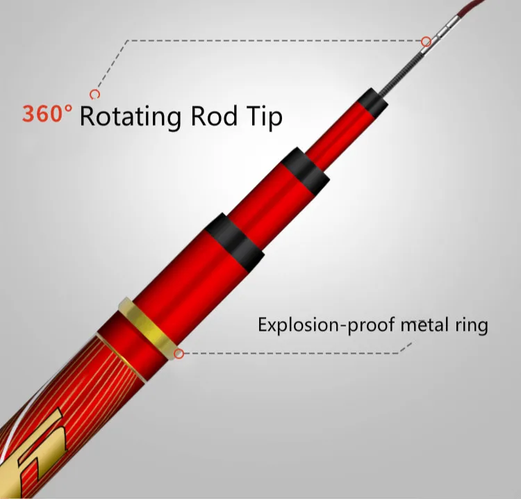 telescópica, vara de pesca de taiwan, 28