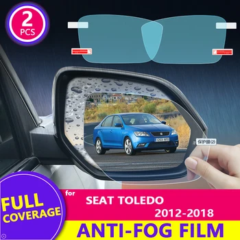 

for Seat Toledo MK4 2012 - 2018 NH Full Cover Rearview Mirror Film HD Anti-Fog Rainproof Auto Mirror Sticker Car Accessories