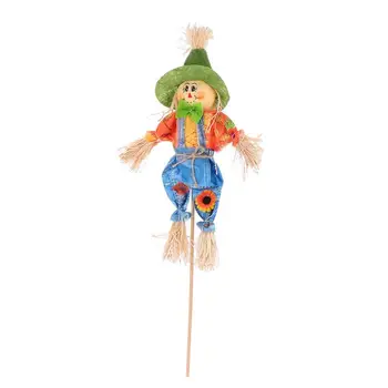 

1pc Scarecrow Decor Cartoon Scarecrow Decor Scarecrow Ornaments Scarecrow Bouquet Decor for Home Party Garden