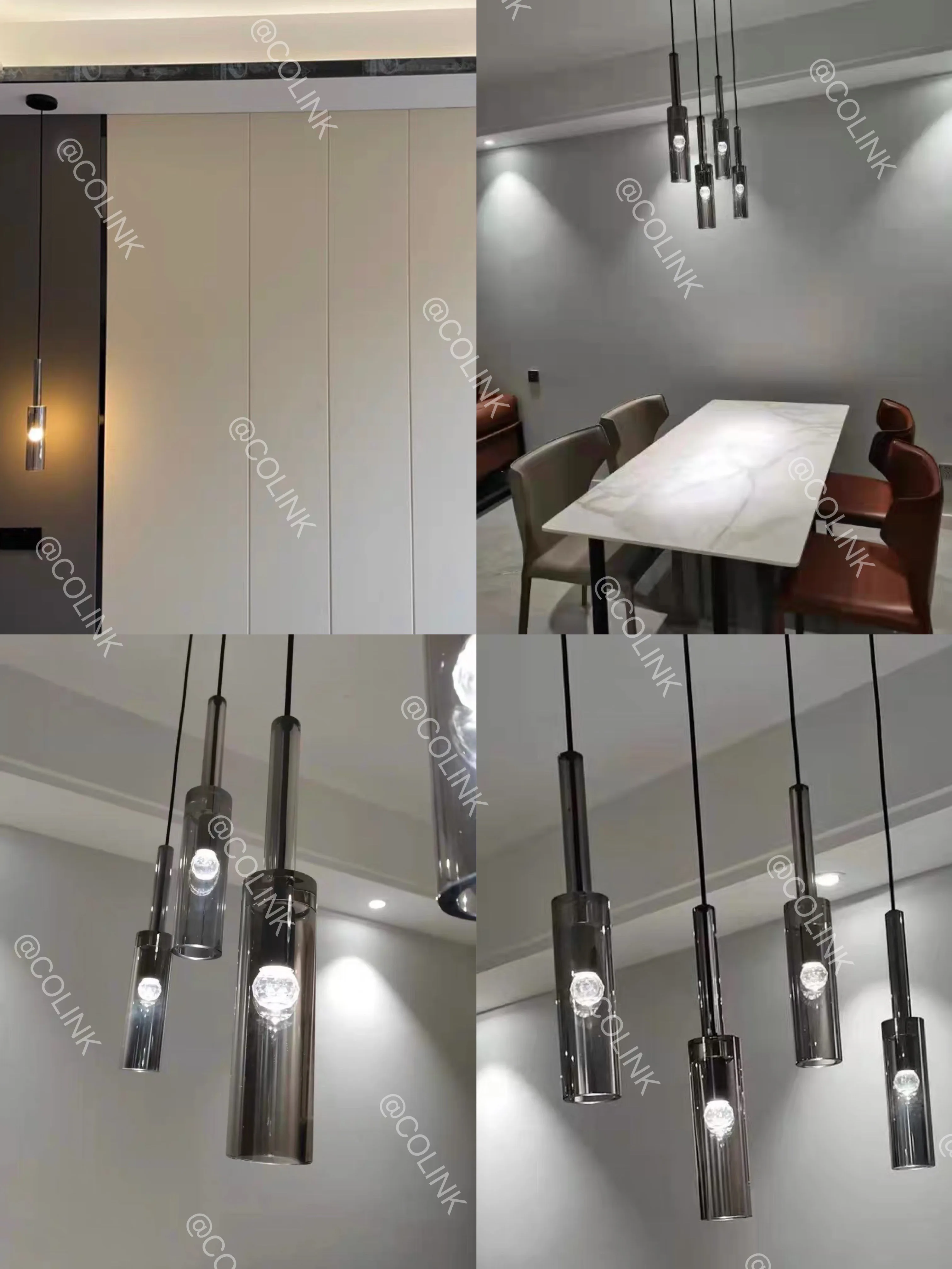 Modern LED Pendant Lights Glass Hanging Lamps Living Room Bedroom Light Fixture Kitchen Dining Room Lighting Home Decor Lights pendant ceiling lights