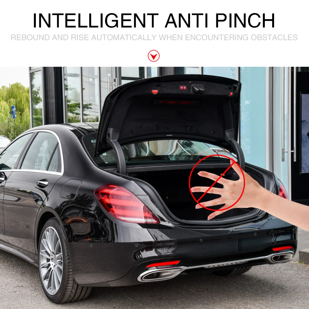 Автомобильный Электрический задний багажник для Mercedes Benz W222, Переделанный задний ящик, умный Электрический задний ворот, дверь, мощное управление открыванием багажника