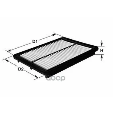 Фильтр Воздушный Mitsubishi: Pajero Lll/Lv 3.2d-Id 01- Clean filters арт. MA3058