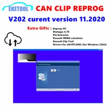 Pode clipe reprog mais novo lançado pode clipe v202 + reprog 191 downoad weblink com extra presentes software