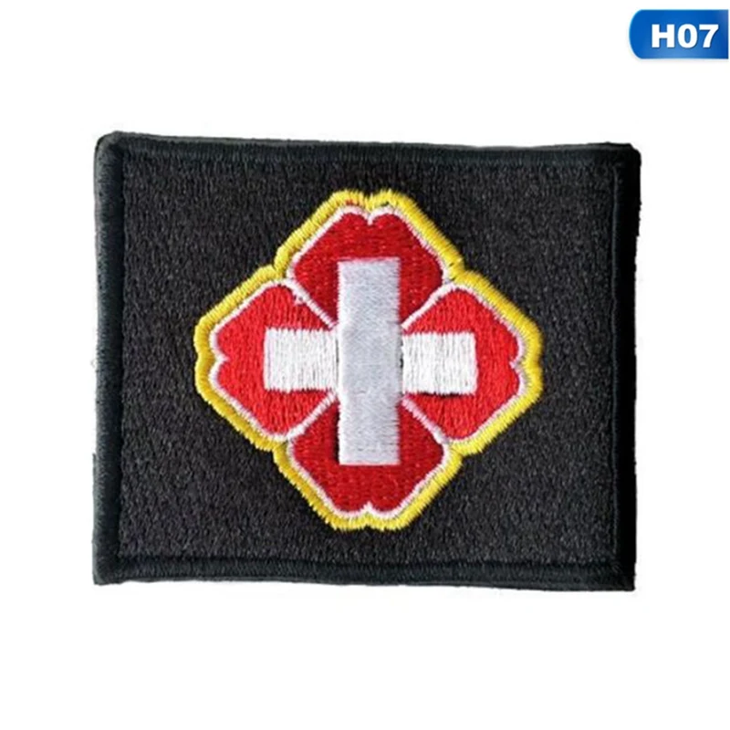 Вышитая медная Вышивка крестом патч тактическая декоративная заплатка значок аппликации Военная армейская нарукавная повязка одежда