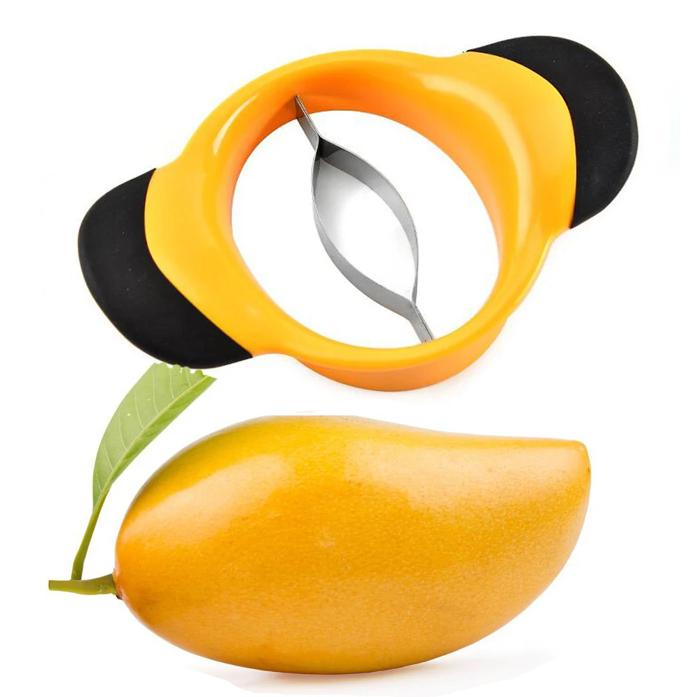 Манго сплиттер слайсер фруктовый резак ptter ремесло кухонный инструмент резак персик разделитель для фруктов большой нож для разрезания манго яма