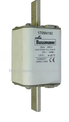 Bussmann высокоскоростной предохранитель 170M4197 630A 1100V Предохранитель питания
