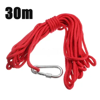 

1 Set 30M Fishing Magnetic Rope Safety Hook For Fishing Deep Sea Recover Salvage Magnetic Tent Fixed Traction Rope
