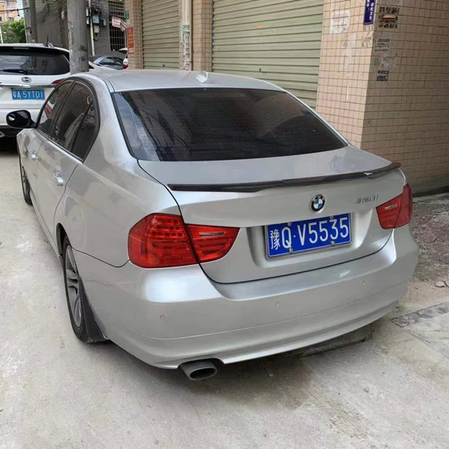 Für bmw E90 spoiler E90 & E90 M3 carbon fiber hinten stamm spoiler 318i  320i 325i 330i 2005 - 2011 e90 limousine hinten flügel spoiler - AliExpress