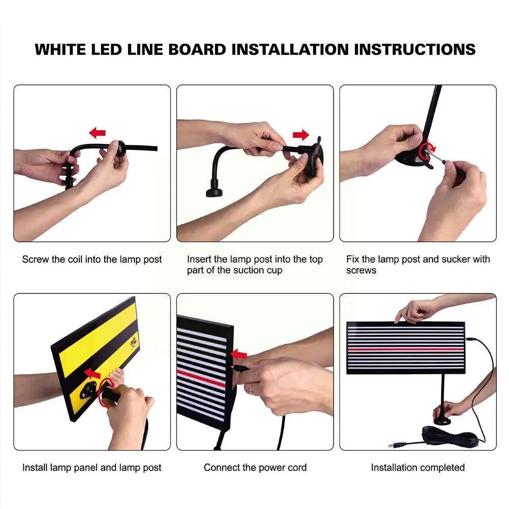 Pdr Line Board Light Dent Reflector Lamp Dent Repair Tools Dent For Car ...