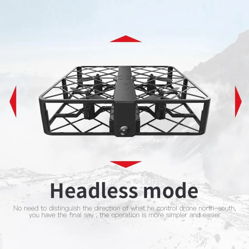 Радиоуправляемый Дрон JD-Z8 Wi-Fi FPV камера Пульт дистанционного управления квадрокоптером 2,4 ГГц высота удержания Безголовый самолет один ключ возврат игрушечные дроны
